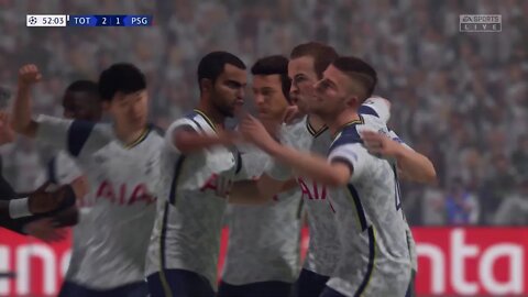 FIFA 21 PS5 PSG TOTTENHAM MOD Ultimate Difficulty Career Mode HDR Next Gen 1080p