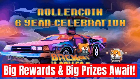 Rollercoin Update, 6th Anniversary Rewards And Prizes , Earn Free Crypto
