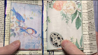 Episode 173 - Junk Journal with Daffodils Galleria - Chickadee Packaging Journal Pt. 3