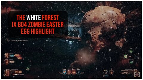 Black Ops 4 IX Easter egg Highlight (Lets enter the white forest)