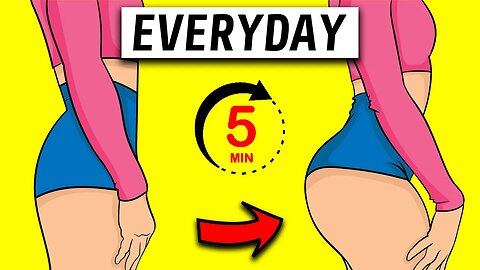 Do 5 Minutes A Day & See What Happens To Your Booty & Glutes