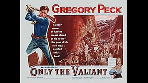 Only The Valiant 1951- Gregory Peck/Barbara Payton