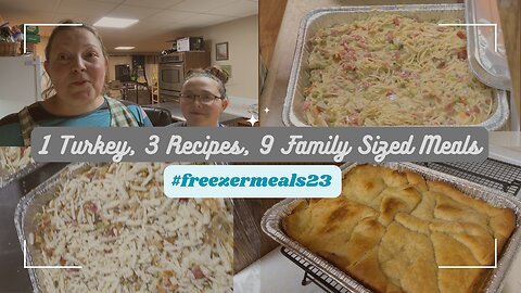 Tips for a big freezer meal day!