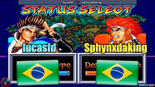 World Heroes 2 Jet (lucasfd Vs. Sphynxdaking) [Brazil Vs. Brazil]