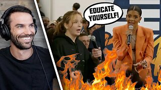 VERY Pregnant Candace Owens DESTROYS Another Woke College Student