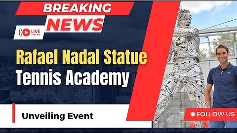 Rafael Nadal Statue at Mallorca