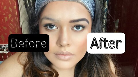 How to fill in eyebrows using eyeshadow