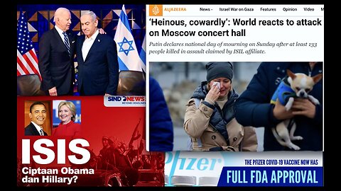Russia Unites World As USA Stand Behind Biden Israel ISIS Ukraine Clinton Obama Illegal Aliens FDA