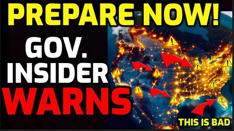 🚨 EMERGENCY ALERT!! 🚨 GOV. INSIDER sends US URGENT EMERGENCY WARNING - PREPARE NOW!!