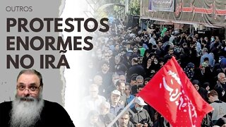 MAIS de 5 MORTOS em PROTESTOS ENORMES no IRÃ por conta da MORTE de MAHSA AMINI pela POLÍCIA