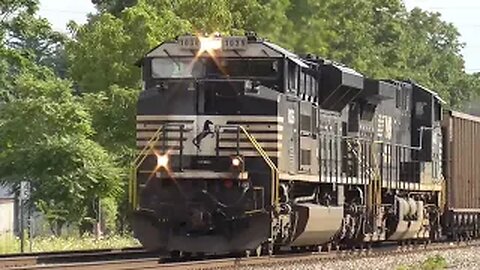 Norfolk Southern Empty Coal Train from Marion, Ohio August 21, 2022