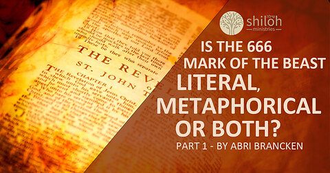 IS THE 666 MARK OF THE BEAST LITERAL, METAPHORICAL OR BOTH? PART 1