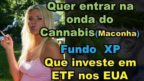 FUNDO XP, QUE INVESTE EM CANNABIS (maconha), VAI ENTRAR NESTA ONDA? E FICAR LEGAL?