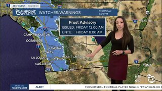 ABC 10News Weather with Meteorologist Angelica Campos