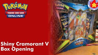 Shiny Cramorant V Box Opening | Pokemon TCG Online