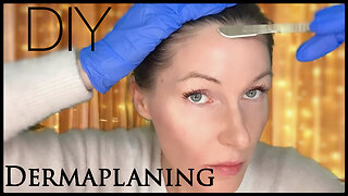 #DERMAPLANING #DIY #skincareathome #newskin #skincare