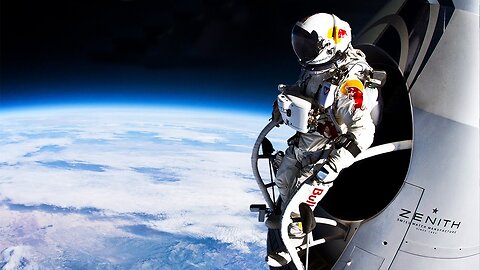 😱Daring Men Jump from the Space! 🚀😮(World Record Supersonic Freefall)