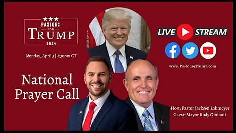 National Prayer Call | Mayor Rudy Giuliani | Unfiltered