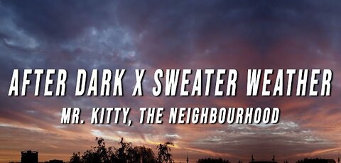 After Dark x Sweater Weather - Mr. Kitty, The Neighborhood