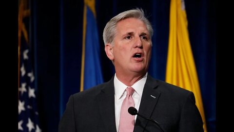 House Minority Leader McCarthy holds a press conference