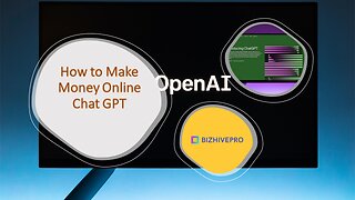 How to Make Money Online - Chat GPT