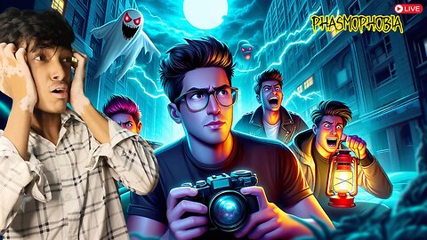 🔴Hunting Ghosts in Phasmophobia with Friends | LETS GO Bhaiyo😱