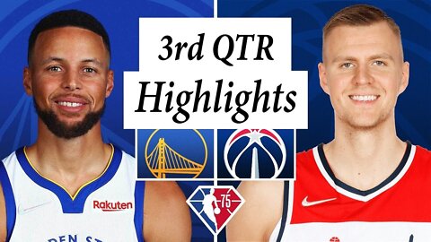 Washington Wizards vs Golden State Warriors Full Highlights 3rd QTR Sep 30 2022 NBA Preseason