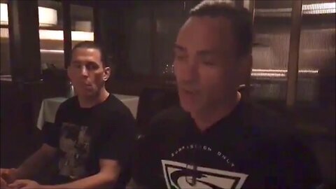 PART 2 Eddie Bravo talks Flat Earth at INFOWARS dinner - Mark Sargent ✅