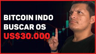 BITCOIN INDO BUSCAR OS US$ 30.000