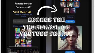 How to change the thumbnail on YouTube shorts