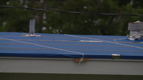 Port Charlotte Veteran looking for help as blue tarp roof does little to keep out the leaks