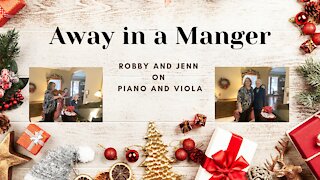 Away in a Manger | Piano and Viola | Heart Strings