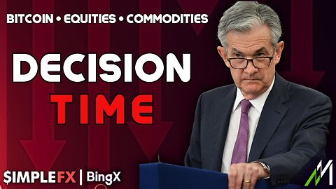 BITCOIN + EQUITIES + COMMODITIES - DECISION TIME