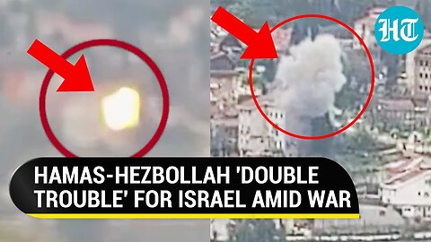 Hezbollah Hits 'The Bull's Eye,' ATGM Attack On Israeli Intelligence Building In Metulla On Cam