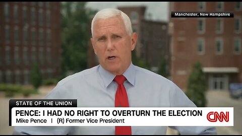 Mike Pence: Trump Should Never Be President