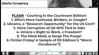 Liberty Conspiracy LIVE 2-23-24! Blinkin Woke Warmongers, Ukraine, Corrupt UK NHS, Serge on Border