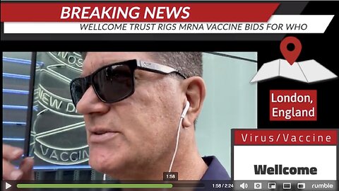 Wellcome Trust Rigged Bids For mRNA In The Summer Of 2019 For WHO