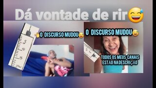 MUDARAM O DISCURSO FOI? MEU DEUS😅😅😅😅 Na descrição tem o link do vídeo!😅