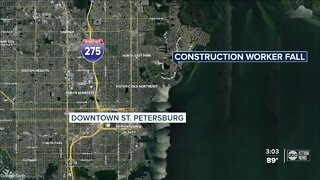 Construction worker critical after falling from scaffolding in St. Pete