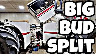 We Split a BIG BUD Tractor in Half!