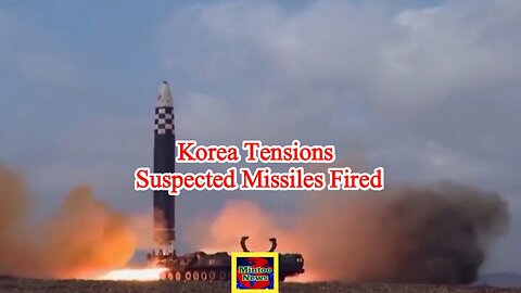 Korea tensions: North Korea fires suspected missiles into sea