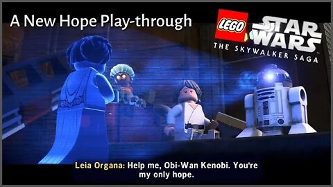 Lego StarWars The Skywalker Saga / A New Hope Play-through #ps5