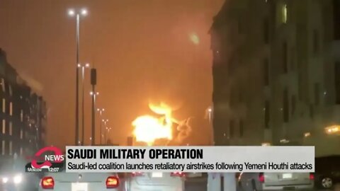 Saudi-led coalition launches retaliatory airstrikes following Aramco oil attack