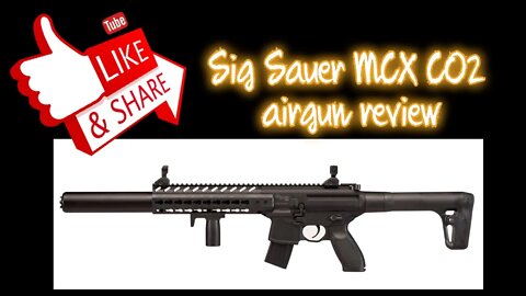 Review of the Sig Sauer MCX 177 CO2 pellet gun