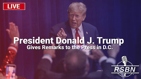 LIVE: President Trump Gives Remarks to the Press in D.C. - 6/13/24