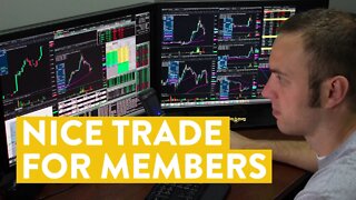 [LIVE] Day Trading | Nice Trade For Members! (but NOT me...)