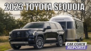 The NEW 2023 Toyota Sequoia is a LARGE and Powerful SUV