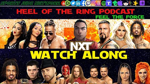 🟡WWENXT Live Reactions & Watch Along (No Footage Shown)|Dom Mysterio vs Wes Lee - The Don's back