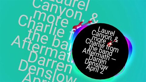 Laurel Canyon, & more 🎸 Charlie from the band Aftermath — Darren Denslow April 2