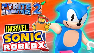 ESTRANHO SONIC ADVENTURE no ROBLOX 😵